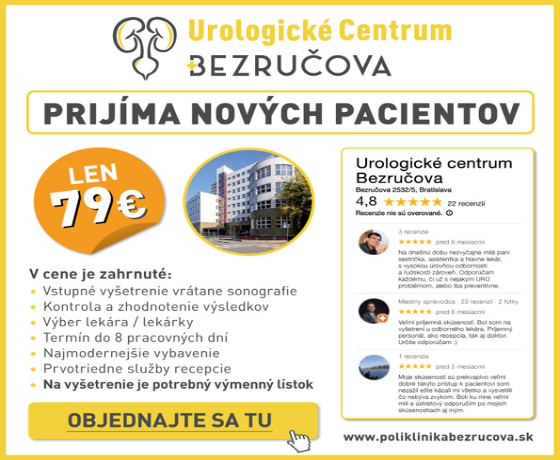 Noví pacienti - Urologické centrum